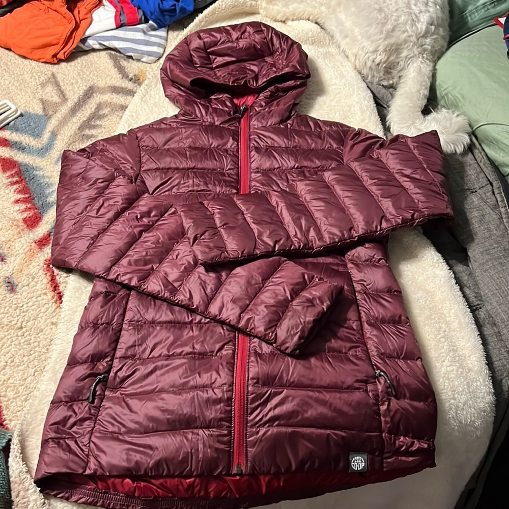 COPY - REI COOP Puffy Jacket w/ hood. Women’s M.